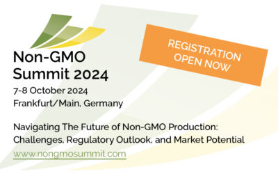 Terminankündigung: Zweiter International Non-GMO Summit am 7./8. Oktober 2024 in Frankfurt am Main