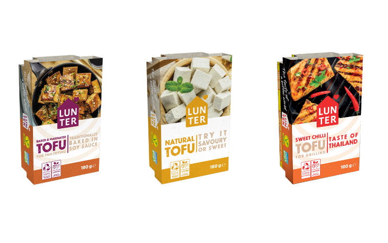 Lunter tofu Terriyaki, Dona